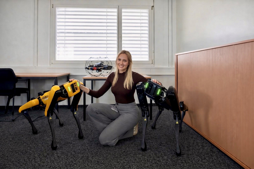 Innovation dans la salle des machines : quand les chiens robots et les drones investissent la KKL