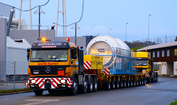 Transport Strasse KKW Leistadt